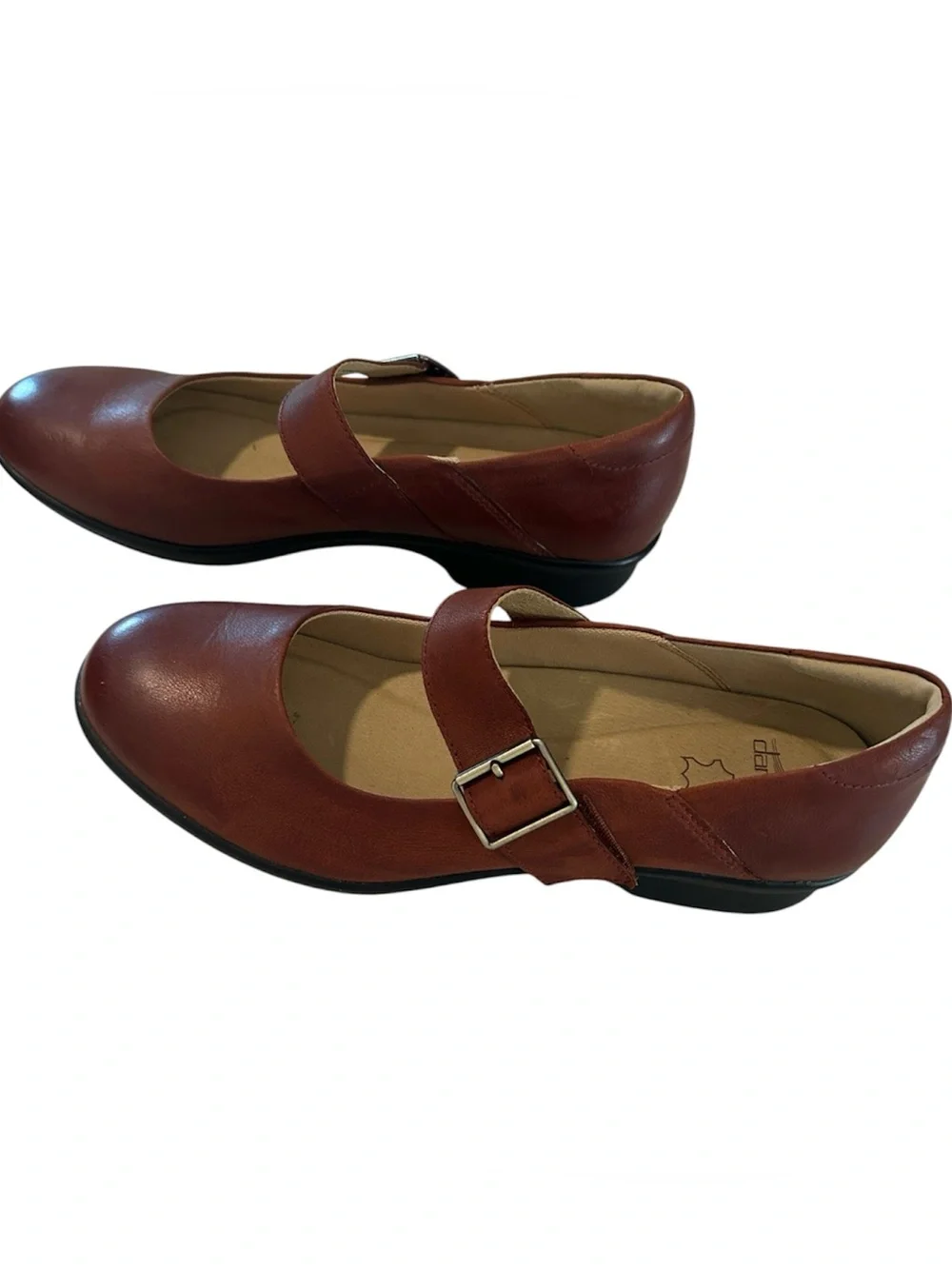 Dansko Collette Burnished Nubuck Leather Mary Jane Pumps, Size EU40/US9.5, NWOT